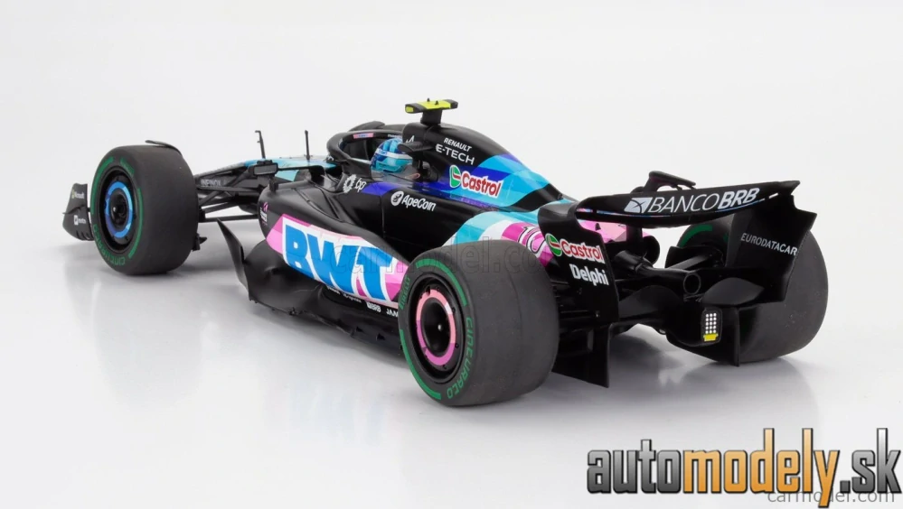 SOLIDO - ALPINE - F1 A524 TEAM BWT ALPINE N 10 BRAZILIAN GP 2024 PIERRE GASLY - 1:18