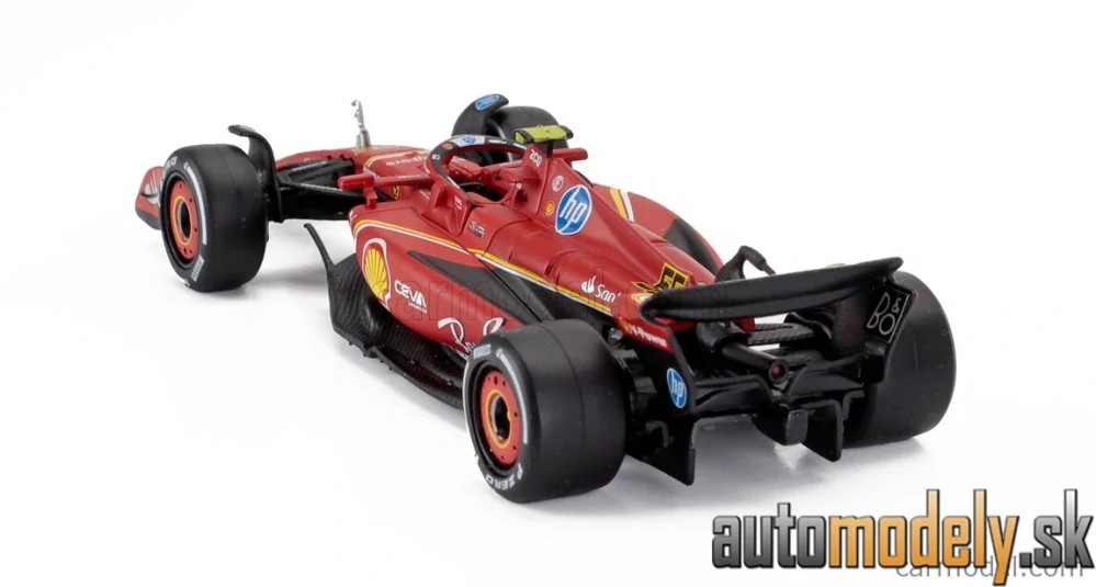 BURAGO - FERRARI - F1 SF-24 TEAM SCUDERIA FERRARI N 55 4th ITALY MONZA GP 2024 CARLOS SAINZ - 1:43