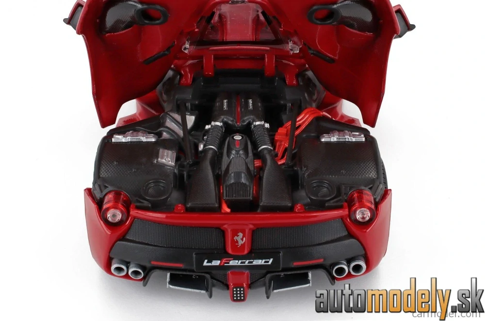 Bburago - FERRARI LAFERRARI 2013 BLACK WHEELS - 1:18