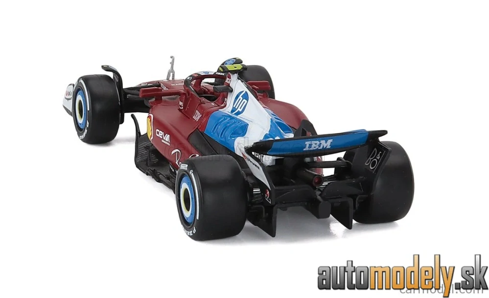 Bburago - FERRARI - F1 SF-25 TEAM SCUDERIA FERRARI HP N 44 MIAMI GP 2025 LEWIS HAMILTON - 1:43