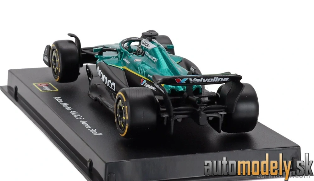 Bburago - ASTON MARTIN - F1 AMR25 TEAM ARAMCO COGNIZANT N 18 SEASON 2025 LANCE STROLL - 1:43