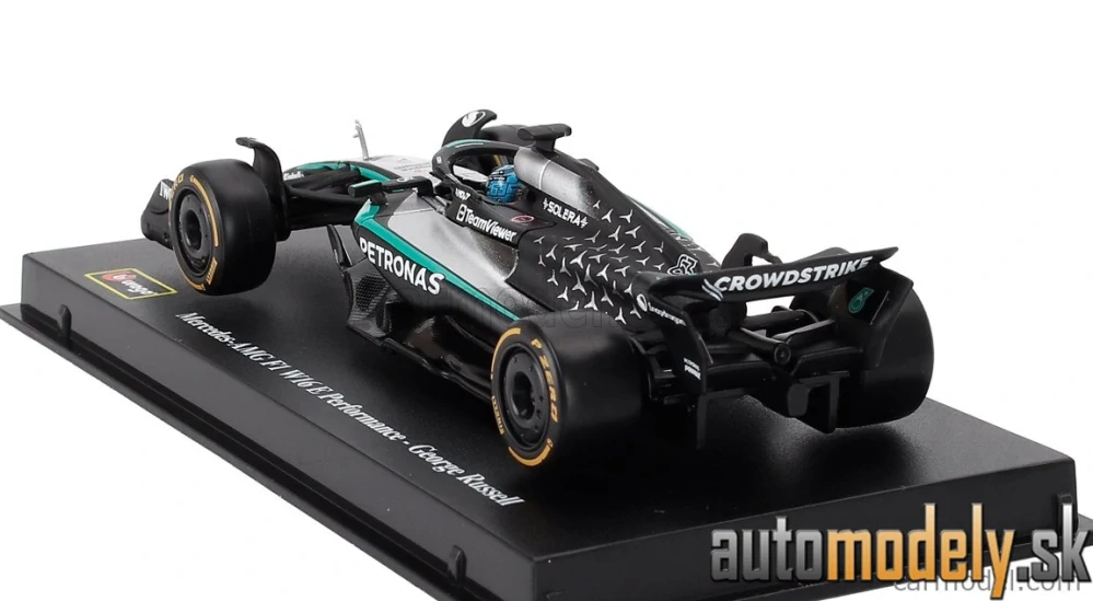 Bburago - MERCEDES GP - F1 W16 TEAM AMG PETRONAS MOTORSPORT N 63 SEASON 2025 GEORGE RUSSELL - 1:43