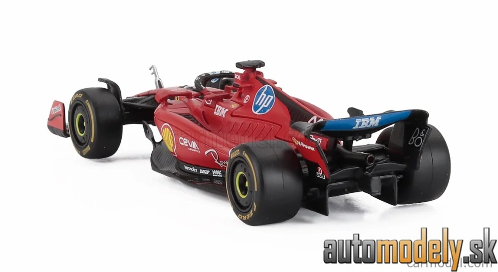 Bburago - FERRARI - F1 SF-23 TEAM SCUDERIA FERRARI HP N 44 TEST FIORANO 2025 LEWIS HAMILTON - 1:43