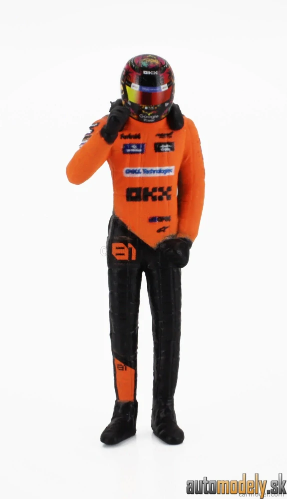 Bburago - McLAREN - F1 MCL38 TEAM MCLAREN N 81 SEASON 2024 OSCAR PIASTRI - 1:24
