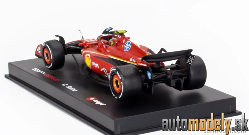 BURAGO - FERRARI - F1 SF-24 TEAM SCUDERIA FERRARI N 55 4th ITALY MONZA GP 2024 CARLOS SAINZ - 1:43