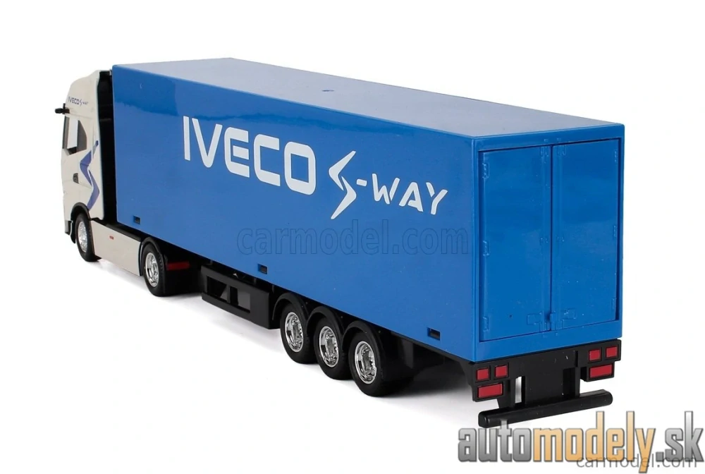 Burago - IVECO FIAT - S-WAY 570 TRUCK CASSONATO 2021 - 1:43
