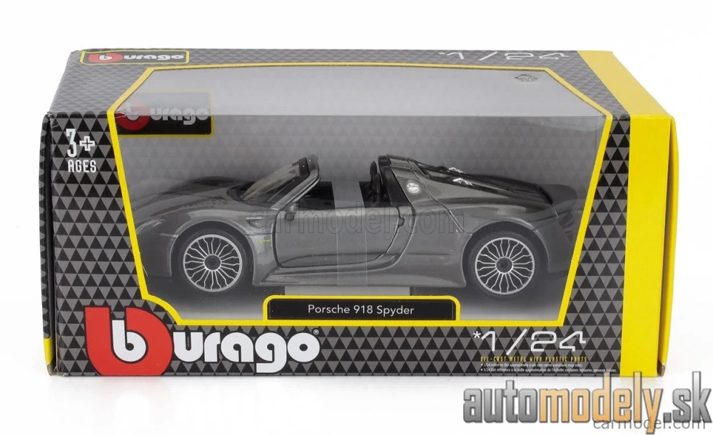 Burago - PORSCHE - 918 SPYDER 2010 - 1:24