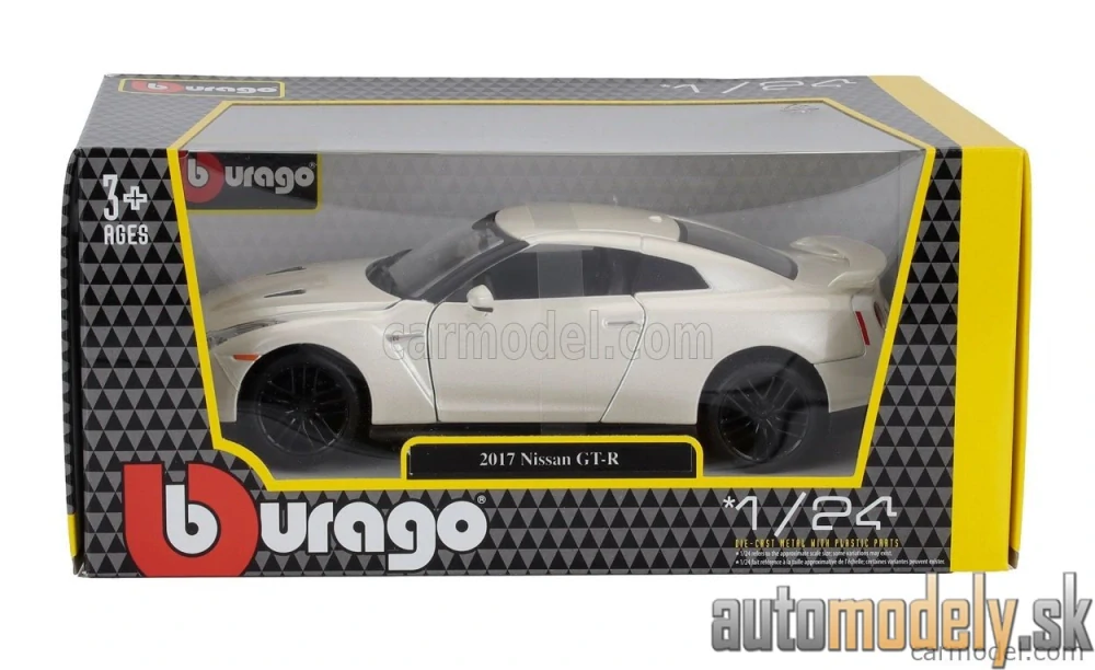 Burago - NISSAN - GT-R (R35) COUPE 2017 - 1:24