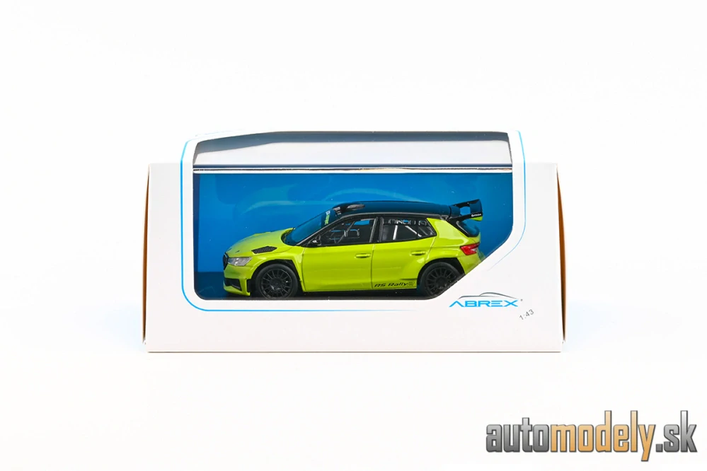 Abrex - Škoda Fabia IV RS Rally2 (2022) 1:43 - Zelená Mamba