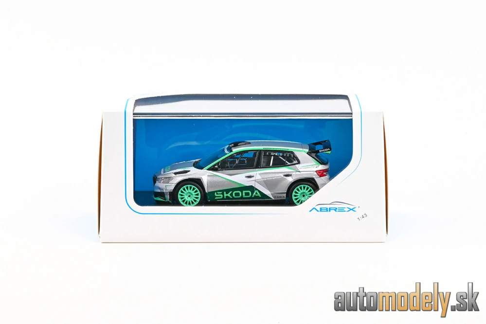 Abrex - Škoda Fabia IV RS Rally2 (2022) 1:43 - Škoda Motorsport Design 2023
