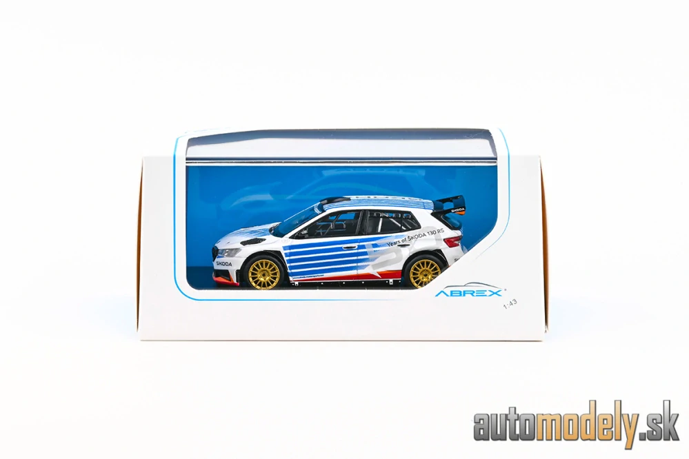 Abrex - Škoda Fabia IV RS Rally2 (2022) 1:43 - Škoda Motorsport Design 2025 130RS MC