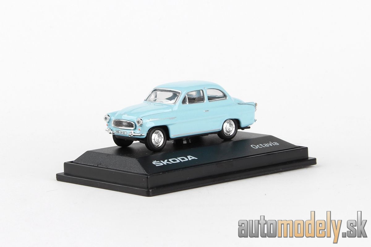 Abrex - Škoda Octavia (1963) modrá - 1:72