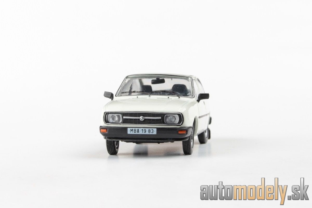 Abrex - Škoda Garde (1982) biela ľadová - 1:43