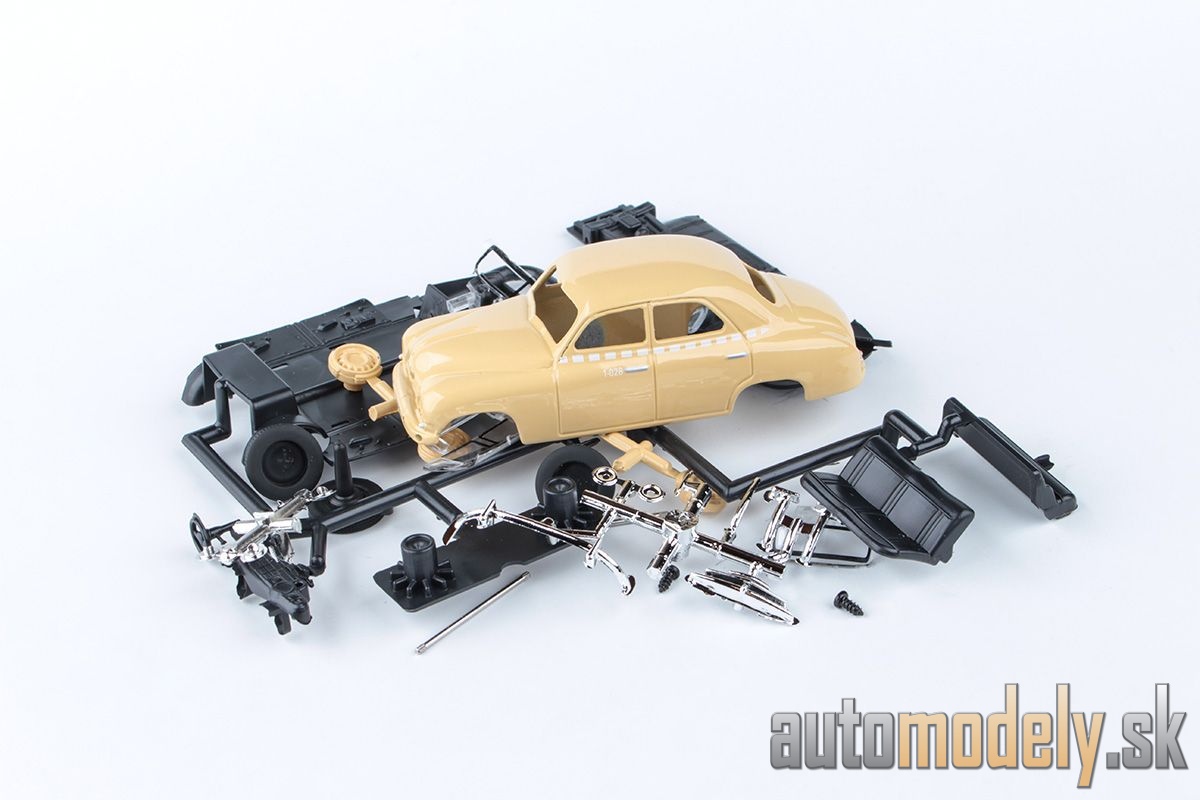 Abrex - Škoda 1201 (1956) Taxi béžová stavebnica - 1:43