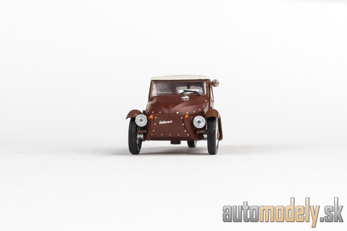 Abrex - Velorex 16/350 (1966) Hnedá/Svetlo Šedá/Hnedá - 1:43