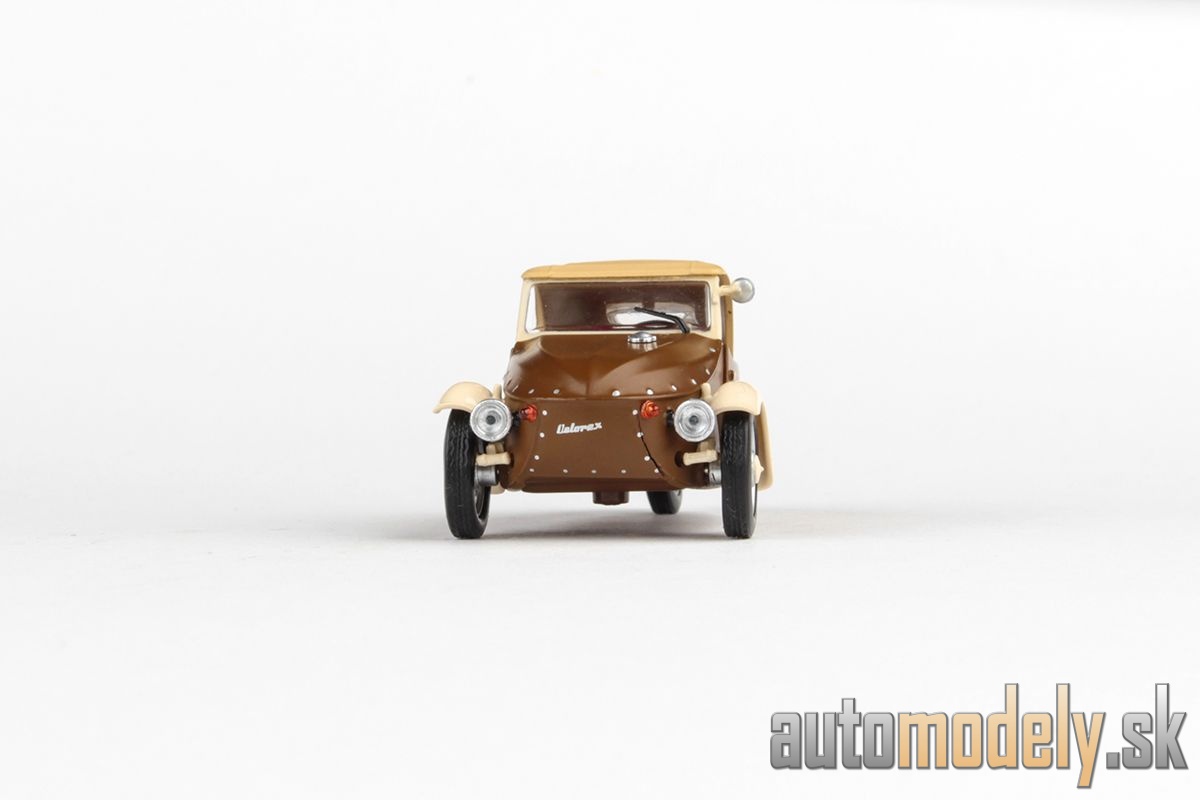 Abrex - Velorex 16/350 (1966) Hnedá/Svetlo Béžová/Slonovinová kosť - 1:43