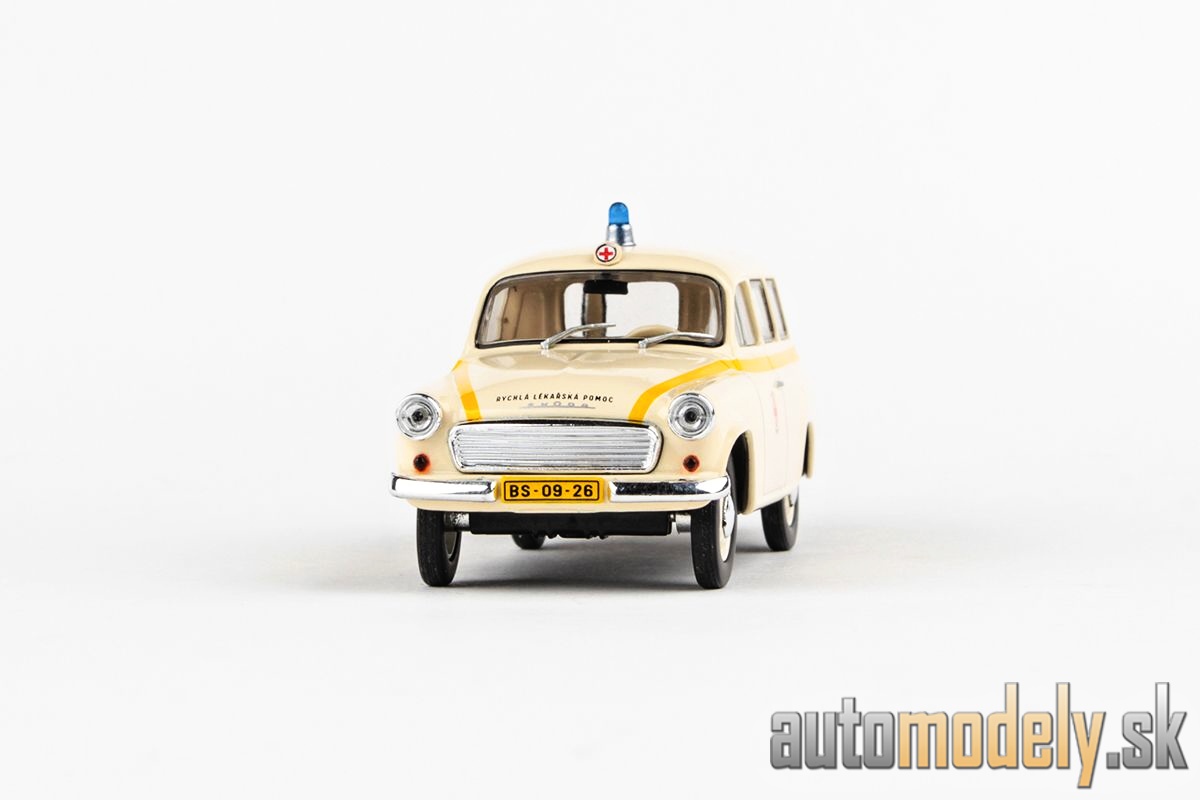 Abrex - Škoda 1202 (1964) Sanitka MÚNZ Brno - 1:43