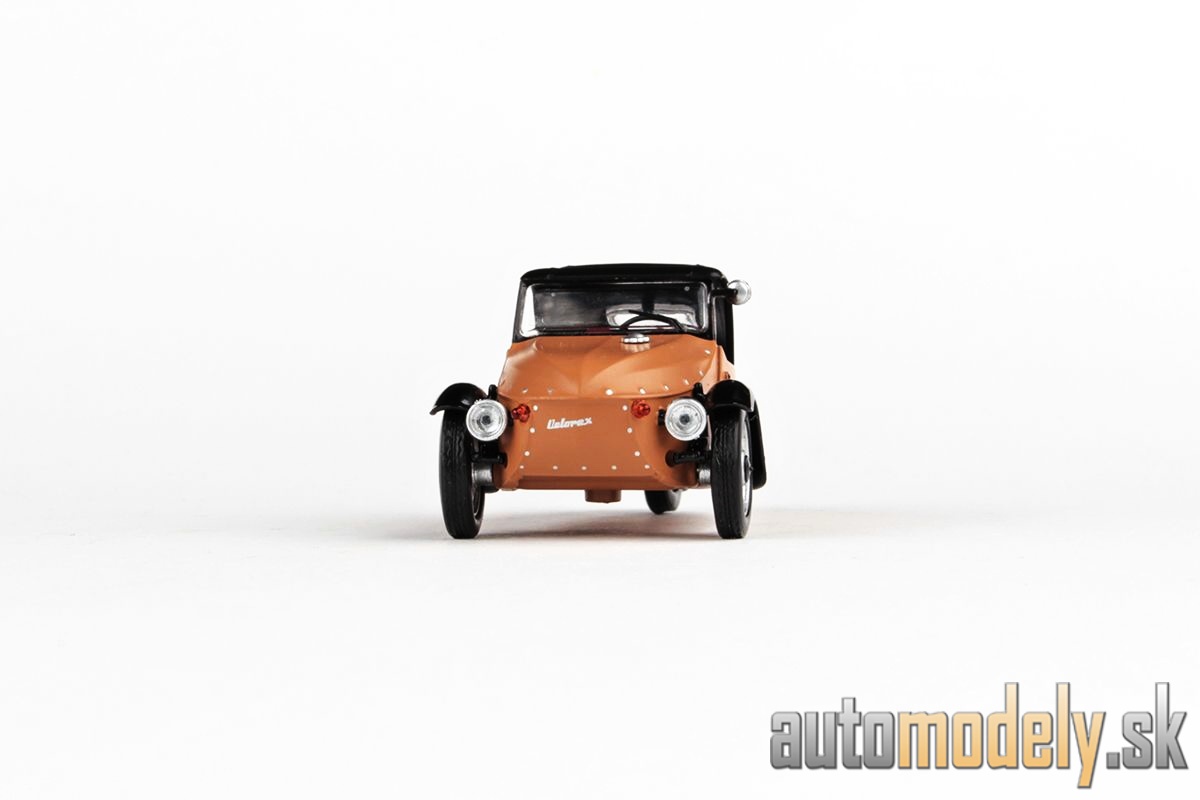 Abrex - Velorex 16/350 (1966) Béžová/Čierna/Čierna - 1:43