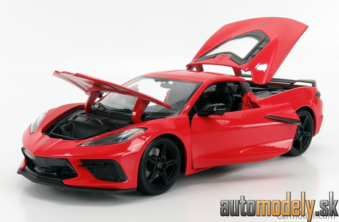 Maisto - CHEVROLET - CORVETTE STINGRAY 2020 - RED - 1:18