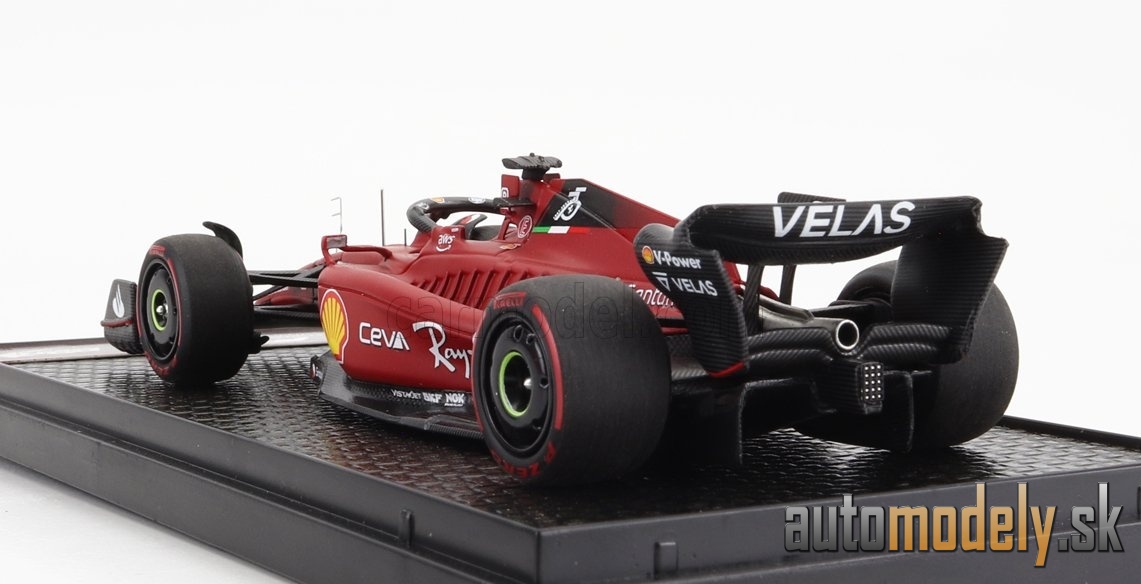 BBR-MODELS - FERRARI - F1-75 TEAM SCUDERIA FERRARI N 16 WINNER BAHRAIN GP 2022 CHARLES LECLERC - 1:43