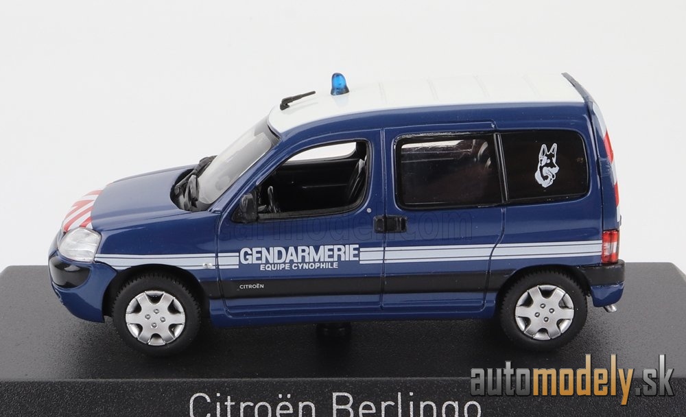 NOREV 155713 Citroen Berlingo 2005 Gendarmerie - Equipe Cynophile 1/43