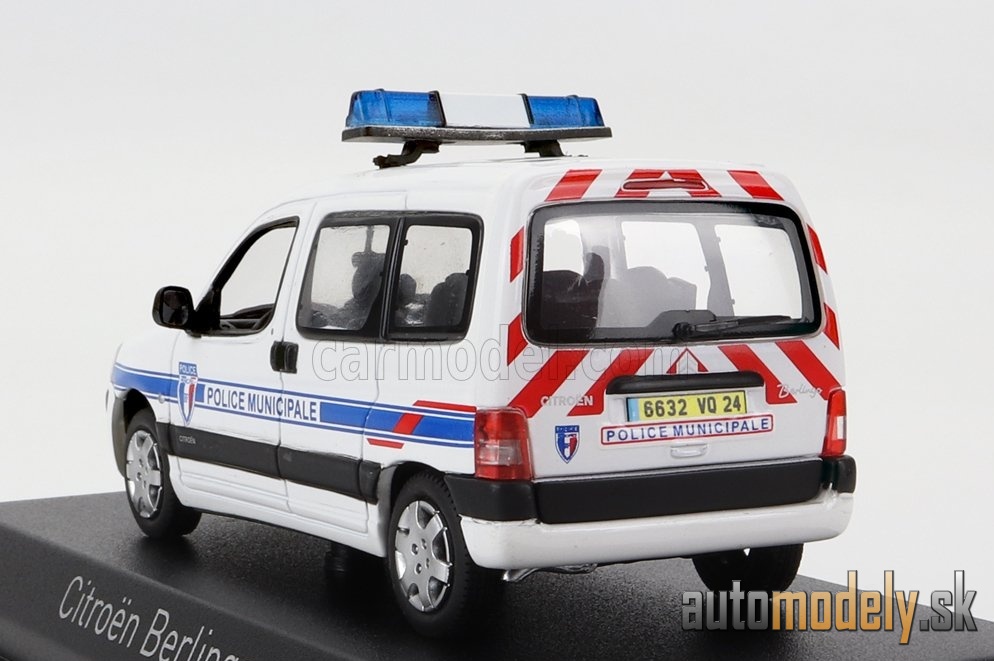 NOREV - CITROEN - BERLINGO POLICE MUNICIPALE 2007 (WHITE) - 1:43 