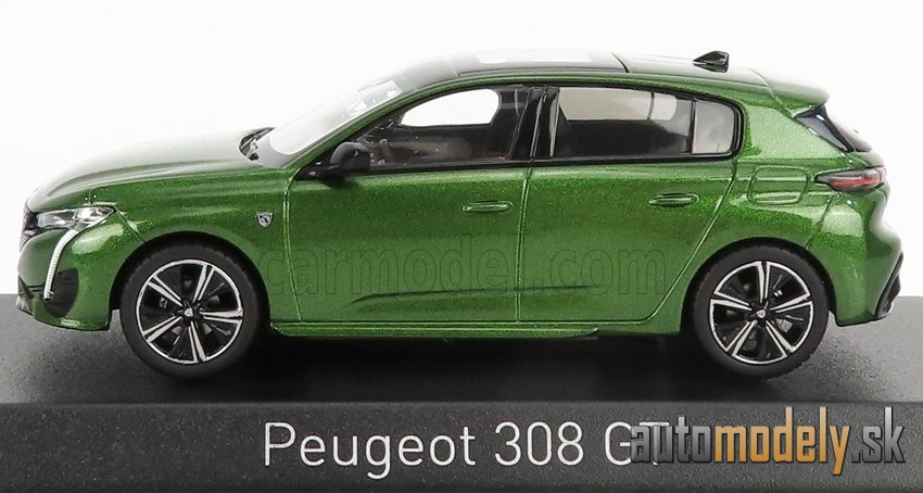 NOREV - PEUGEOT - 308 GT 2021 (GREEN) - 1:43