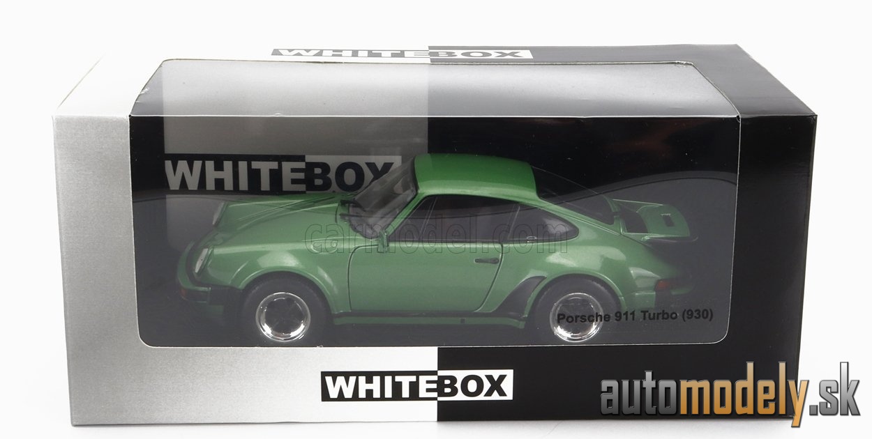 WHITEBOX - PORSCHE - 911 930 TURBO COUPE 1974 (GREEN) - 1:24