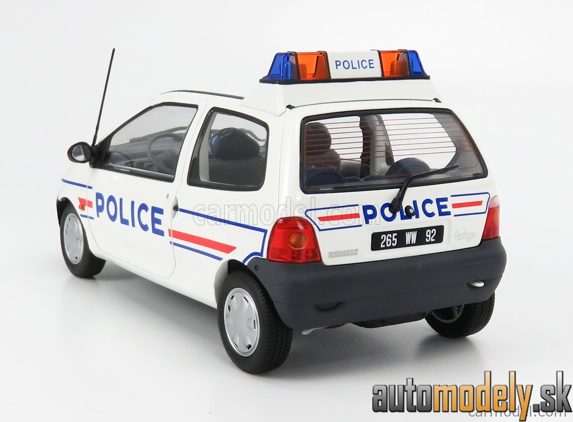 Norev - RENAULT - TWINGO POLICE 1995 - WHITE - 1:18