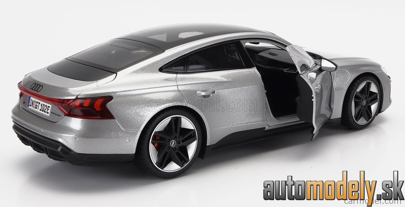 Bburago - AUDI - GT RS E-TRON 2022 - SILVER - 1:18