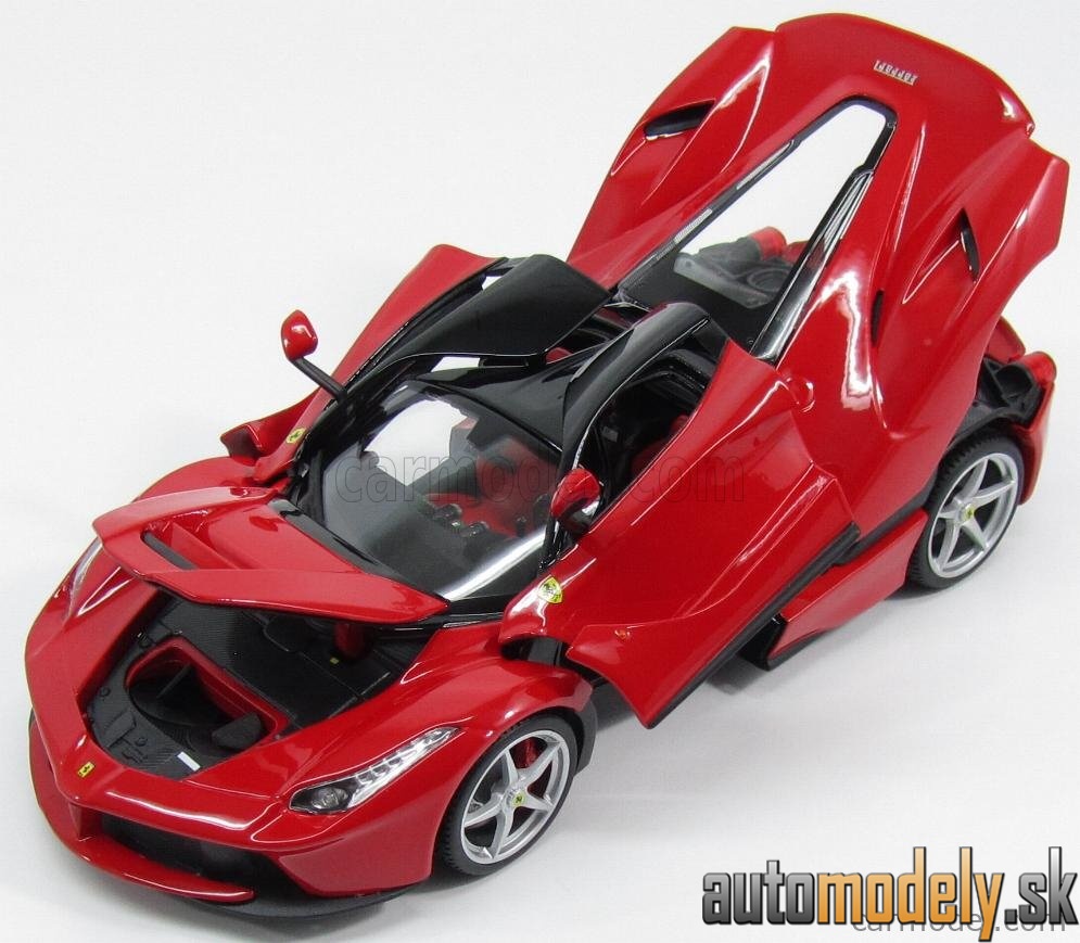 Bburago - FERRARI - LAFERRARI 2013 - RED BLACK - 1:18