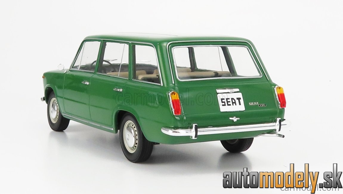 Triple9 - SEAT FIAT 124 FAMILIARE 1968 GREEN - 1:18