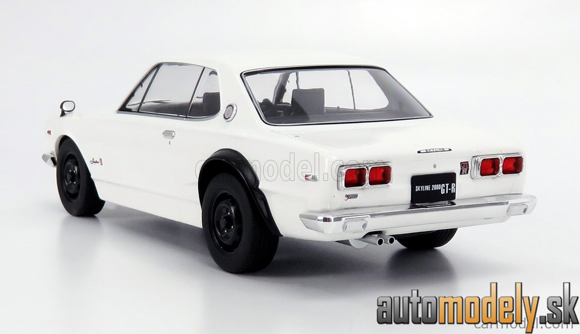 Triple9 - NISSAN SKYLINE GT-R (KPGC10) 1972 WHITE - 1:18
