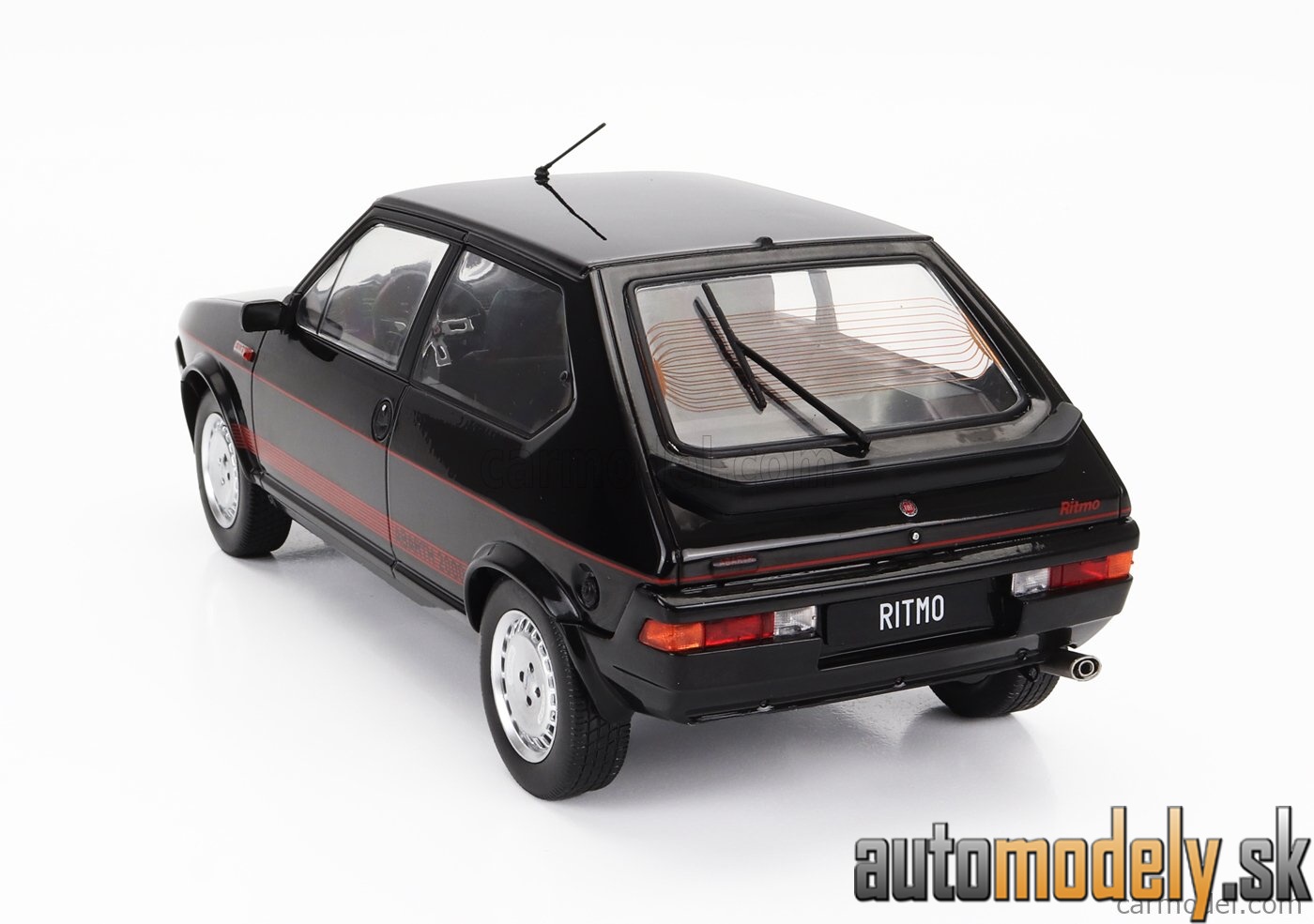 MCG - FIAT RITMO ABARTH 125TC 1980 BLACK - 1:18