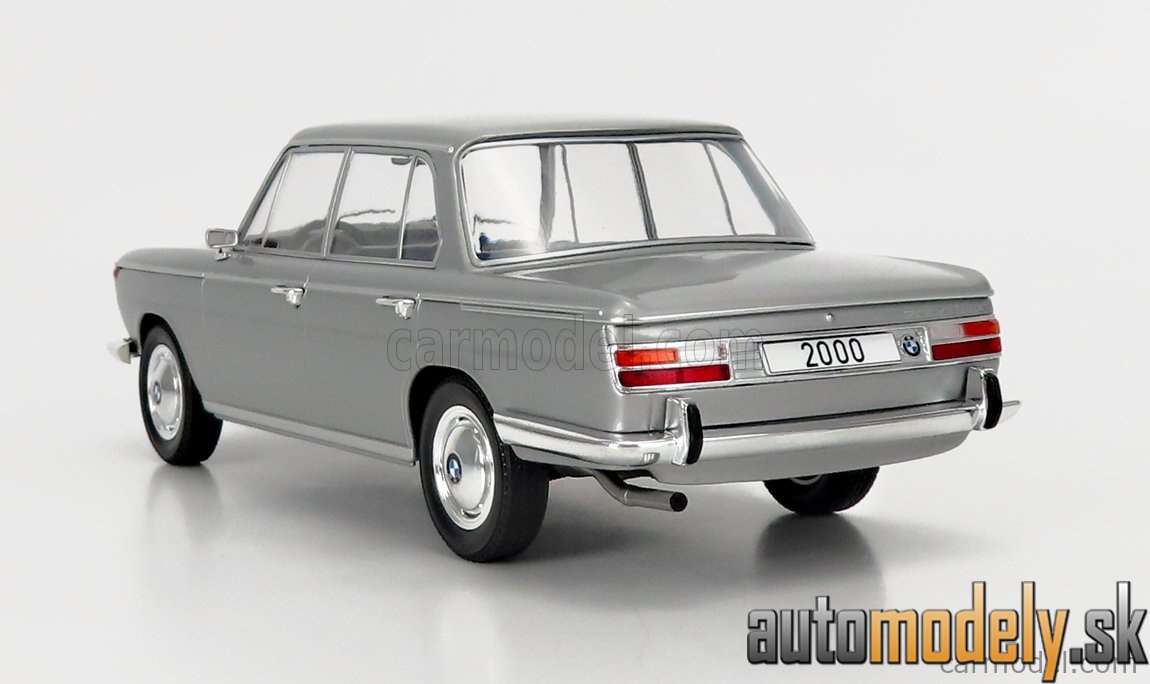 MCG - BMW 2000 (TYPE 121) 1966 SILVER - 1:18