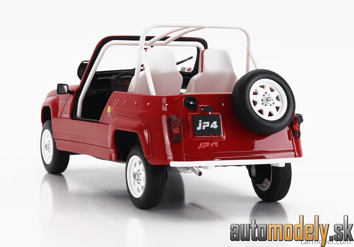 OttOmobile - RENAULT R4 JP4 1987 RED - 1:18