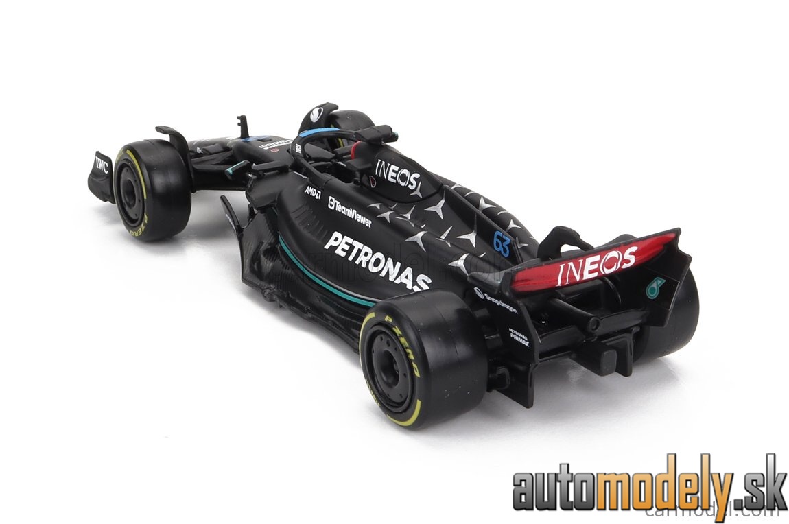 Bburago - MERCEDES GP F1 W14 TEAM MERCEDES-AMG PETRONAS FORMULA ONE N 63 SEASON 2023 GEORGE RUSSEL - 1:43