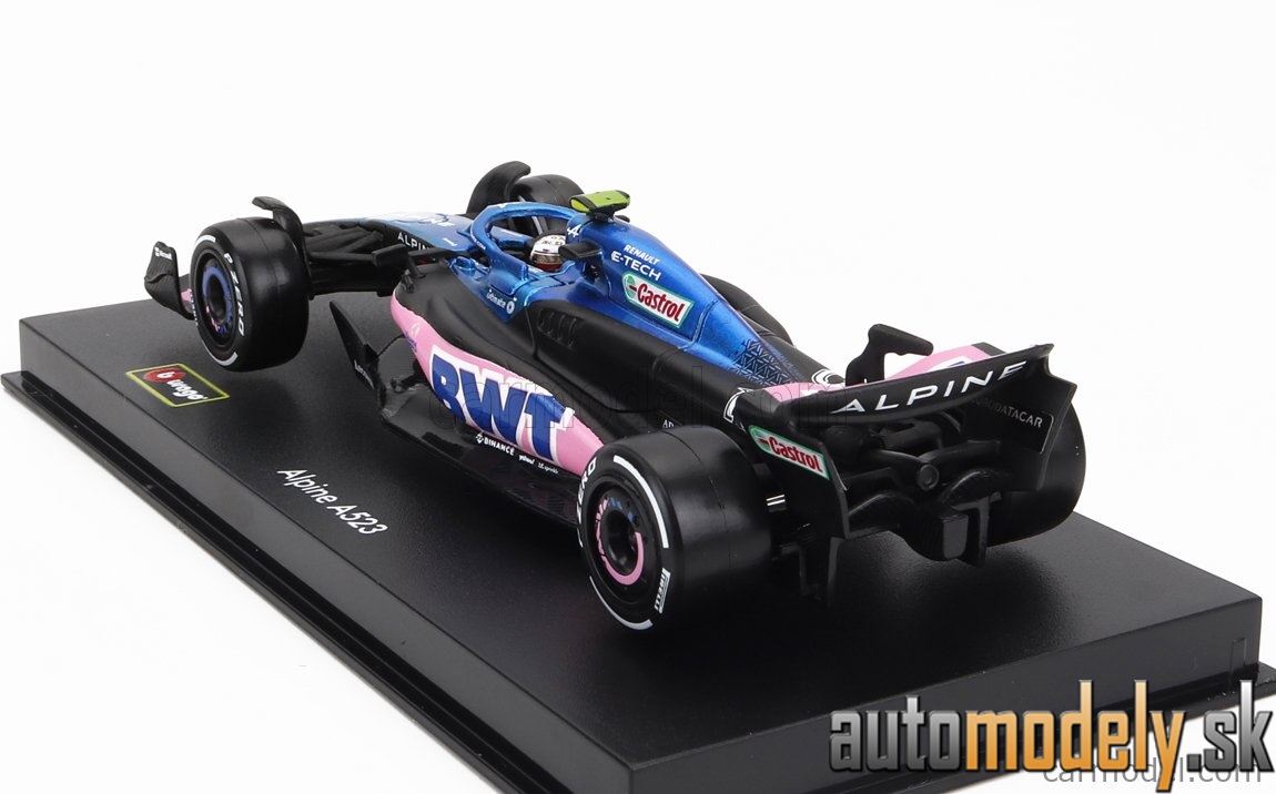 Bburago - RENAULT F1 A523 TEAM BWT ALPINE F1 N 10 SEASON 2023 PIERRE GASLY - 1:43