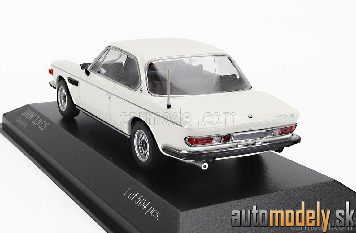 Minichamps - BMW - 3.0 CS COUPE 1968 WHITE - 1:43