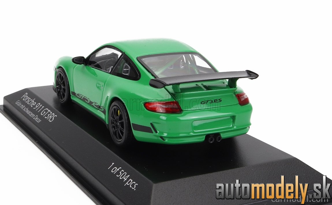 Minichamps - PORSCHE 911 997 GT3 RS COUPE 2006 GREEN - 1:43