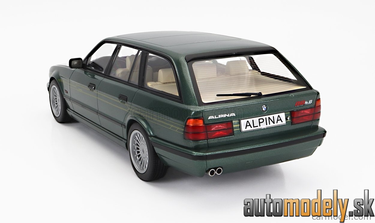 MCG - BMW 5-SERIES B10 4.6 ALPINA TOURING (E34) SW STATION WAGON 1989 GREEN MET - 1:18