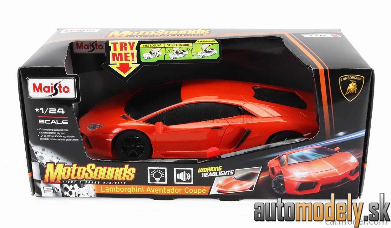 Maisto - LAMBORGHINI AVENTADOR LP700-4 2011 RED - 1:24