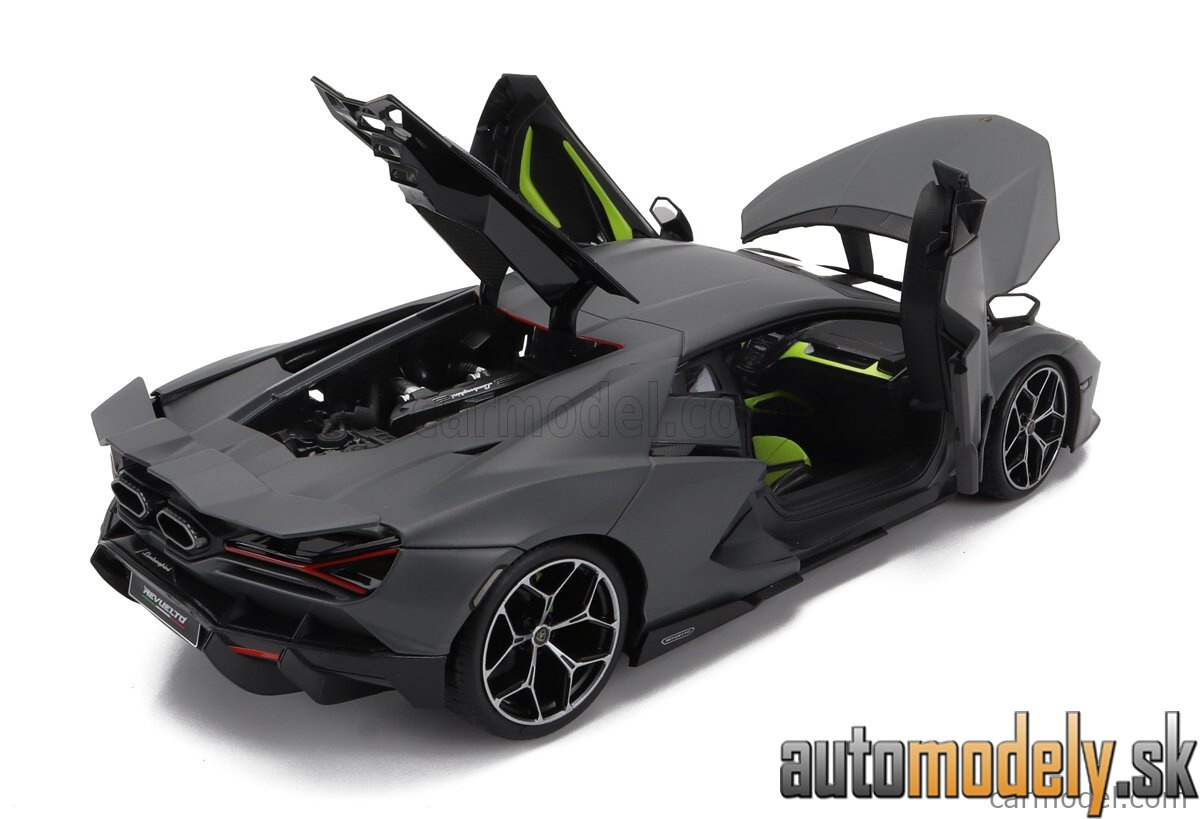 Maisto - LAMBORGHINI REVUELTO HYBRID 2023 VULCANO MATT GREY - 1:18
