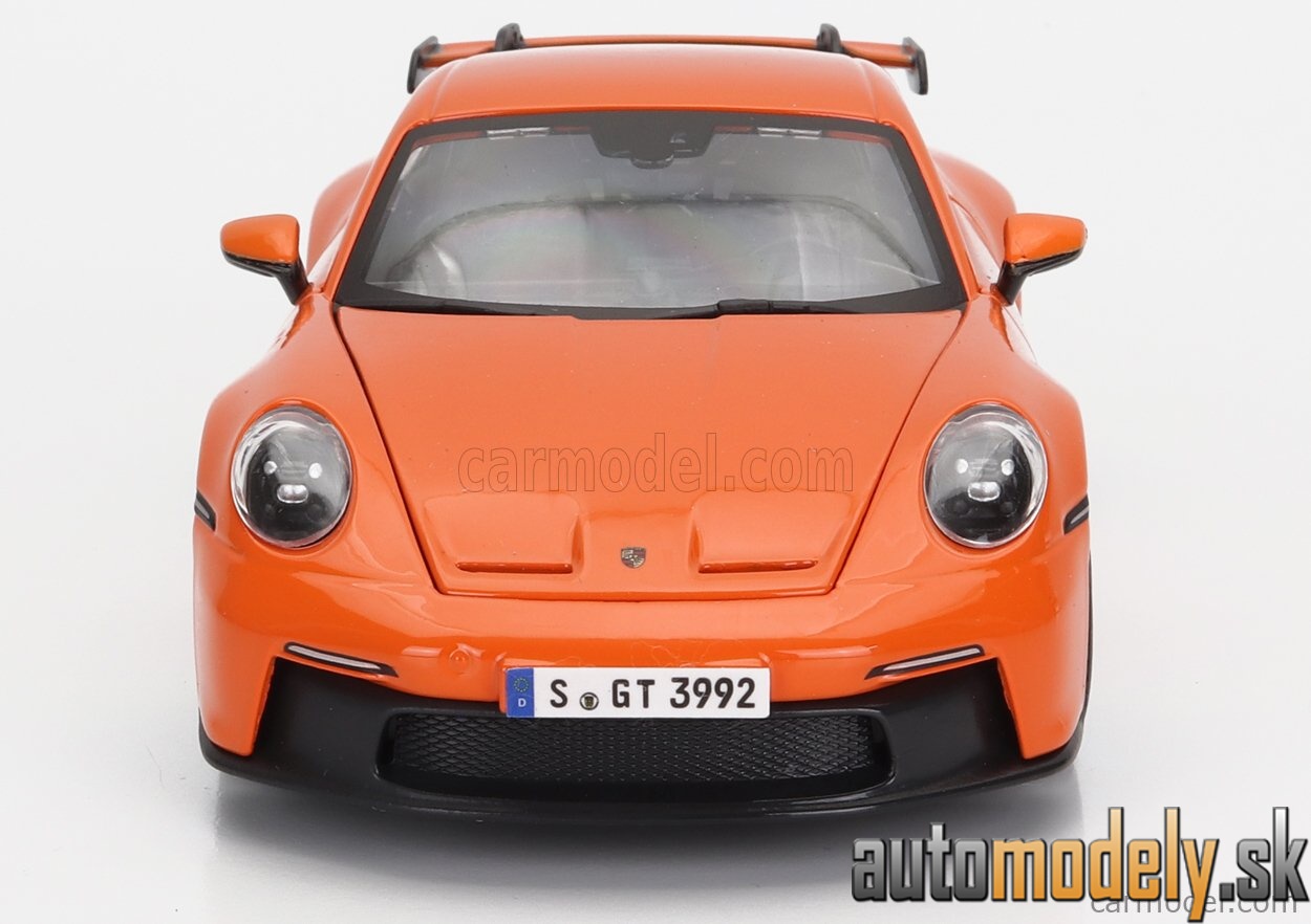 Bburago - PORSCHE 911 992 GT3 COUPE 2021 ORANGE - 1:24