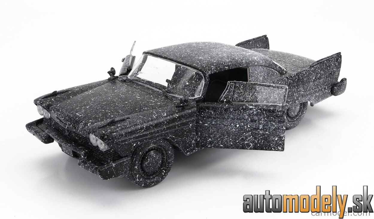 GreenLight - PLYMOUTH FURY 2-DOOR 1958 SCORCHED VERSION BLACK - 1:24