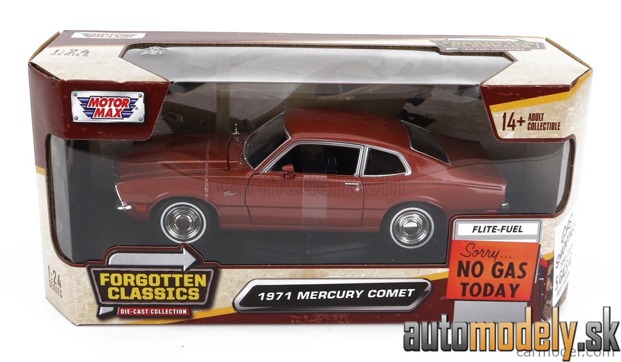 Motormax - MERCURY COMET 1971 BROWN - 1:24