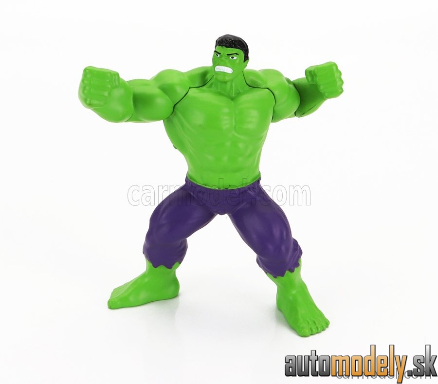 Jada - DODGE RAM 1500 PICK-UP WITH HULK FIGURE MARVEL AVENGERS 2014 GREEN PURPLE - 1:24
