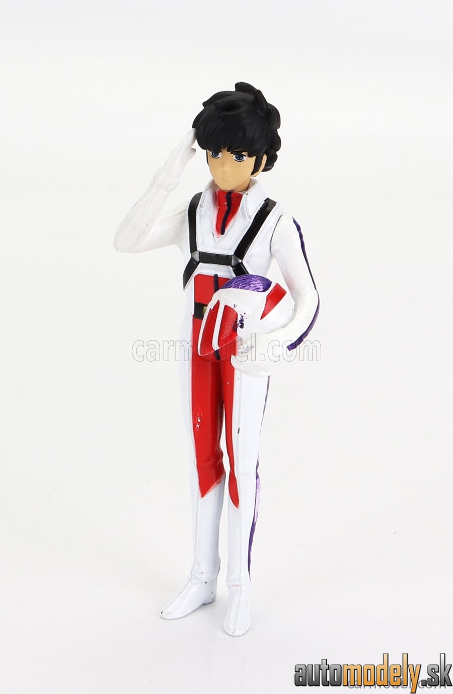 Jada - TOYOTA SUPRA WITH RICK HUNTER FIGURE ROBOTECH 2020 WHITE RED - 1:24