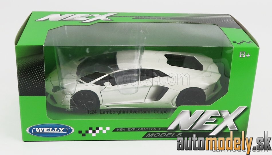 Welly - LAMBORGHINI AVENTADOR LP700-4 2011 WHITE - 1:24