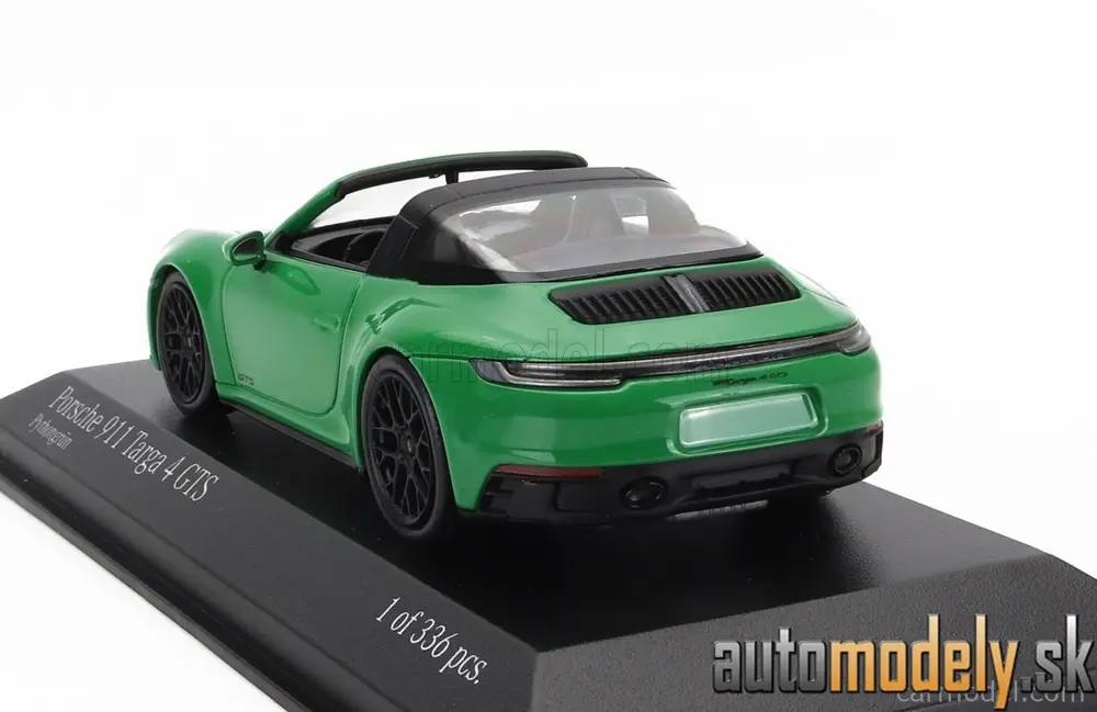 Minichamps - PORSCHE 911 992 TARGA 4 GTS 2022 GREEN - 1:43
